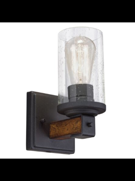 Kichler 37376 1-Light Distressed Black 60W Wall Sconce