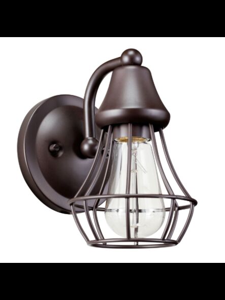 Kichler 37379 1-Light Olde Bronze 60W Wall Sconce