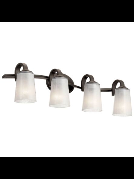 Kichler 37520 4-Lights Olde Bronze 60W Vanity Light