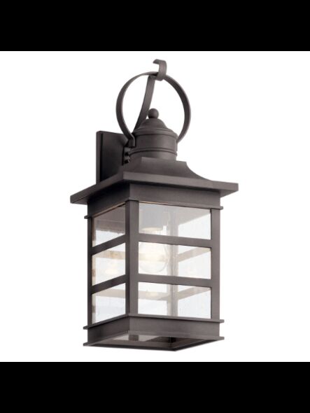 Kichler 39536 1-Light Weathered Zinc Outdoor Wall Light