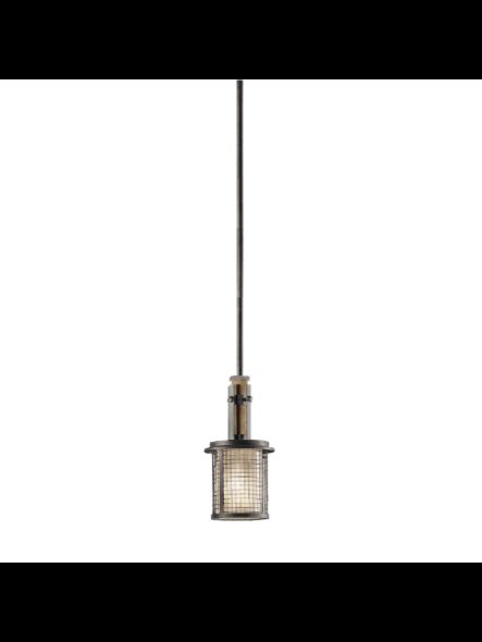 Kichler 43584AVI 1-Light Anvil Iron 100W Mini Pendant