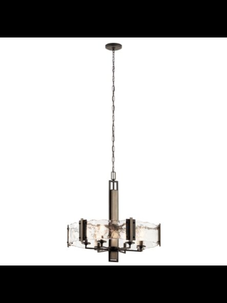 Kichler 43895OZ 6-Lights Olde Bronze 60W 1-Tier Chandelier