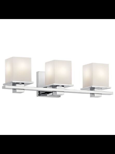 Kichler 45151CH 3-Lights Chrome 100W Vanity Light