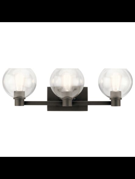 Kichler 45894OZ 3-Lights Olde Bronze 75W Vanity Light