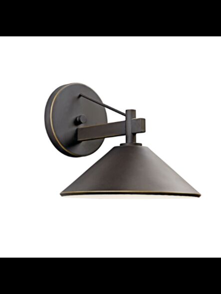 Kichler 49060OZ 1-Light Olde Bronze 40W Outdoor Wall Light