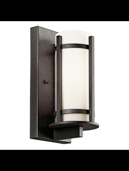 Kichler 49119AVI 1-Light Anvil Iron 100W Outdoor Wall Light
