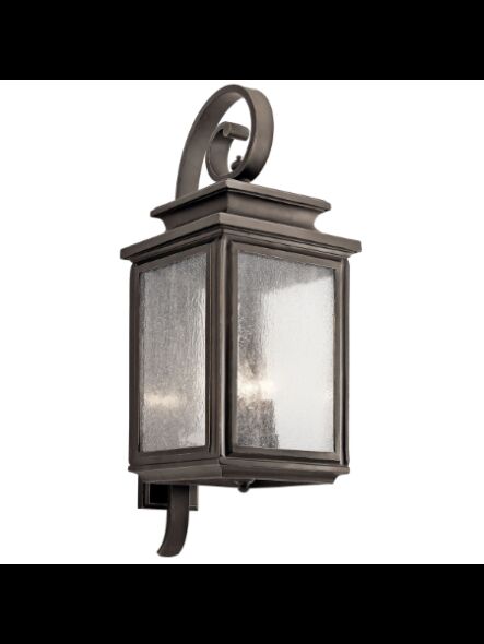 Kichler 49504OZ 4-Lights Olde Bronze 60W Outdoor Wall Light