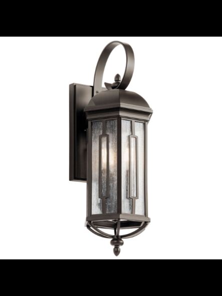 Kichler 49710OZ 3-Lights Olde Bronze 60W Outdoor Wall Light
