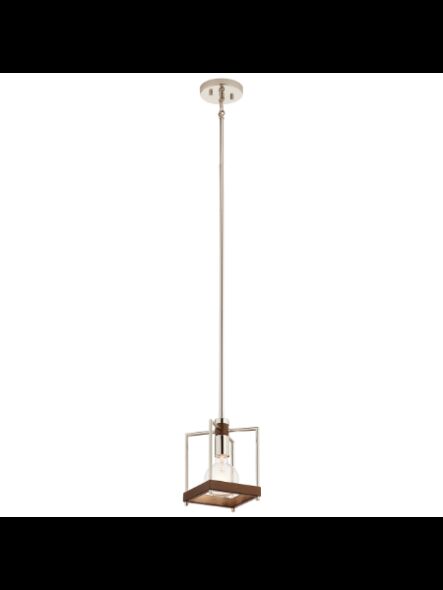 Kichler 52093AUB 1-Light Auburn Stained 75W Pendant