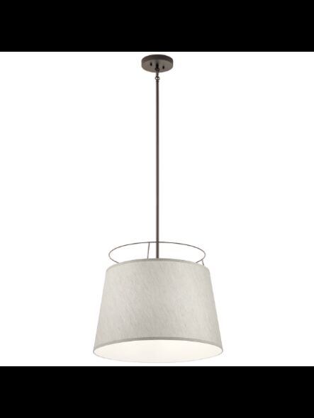 Kichler 52265OZ 1-Light Olde Bronze 75W Pendant