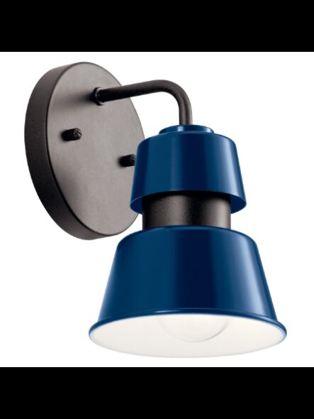 Kichler 59000CBL 1-Light Catalina Blue 75W Outdoor Wall Light
