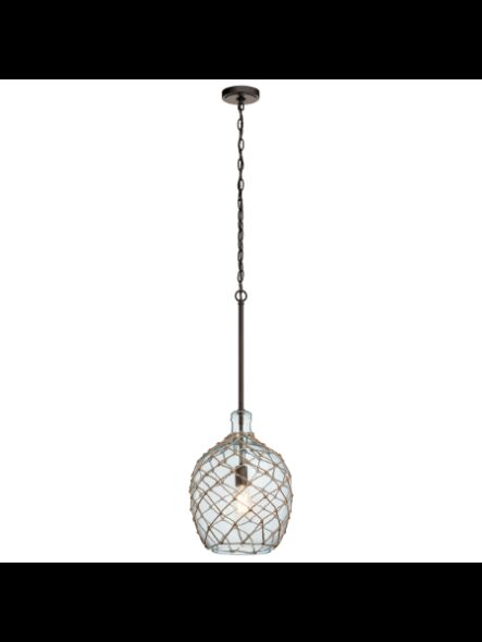 Kichler 82294 1-Light Olde Bronze 60W Mini Pendant