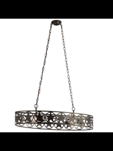 Kichler 82338 4-Lights Aged Bronze 60W Island Pendant