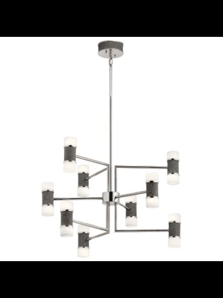 Kichler 84123 Polished Nickel LED Multi-Tier Chandelier