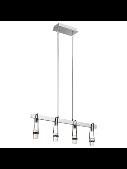 Kichler 84127 Matte Black LED Island Pendant