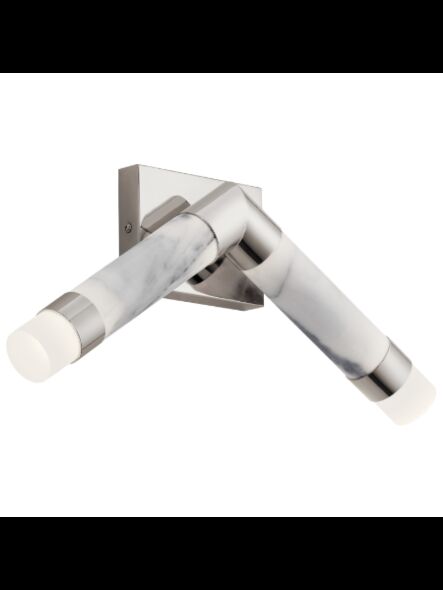 Kichler 84136 2-Lights Polished Nickel LED Wall Sconce
