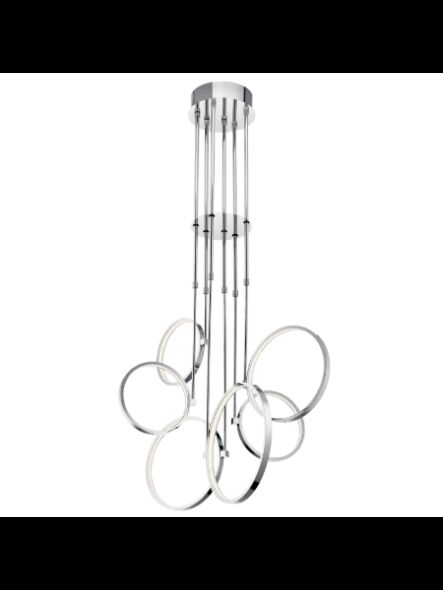 Kichler 84204 6-Lights Chrome LED Multi-Tier Chandelier