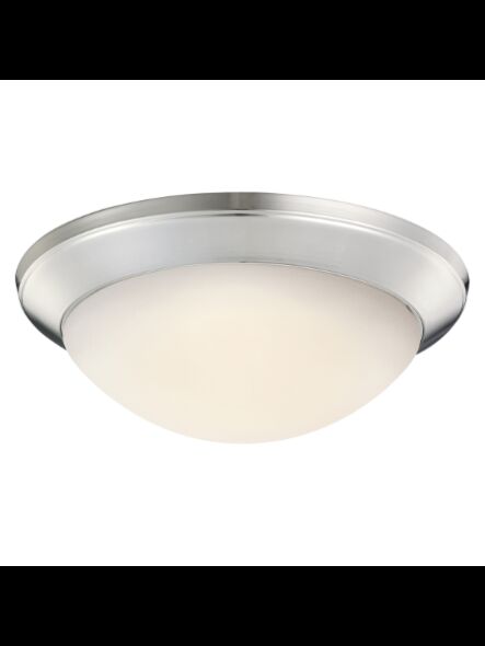 Kichler 8881NIL18 1-Light Brushed Nickel 10W LED Flush Mount Ceiling Light