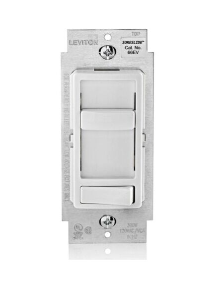Leviton dimmer for smooth lighting control and customizable brightness levels