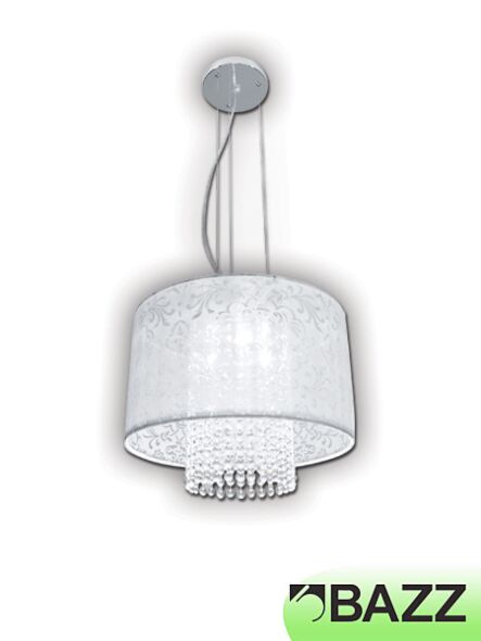 bazz glam chrome suspended fixture model 3 lu3815tc