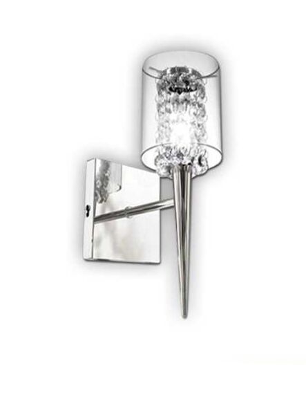 bazz glam 1-light chrome wall light model 3 m3820cb
