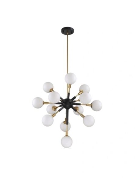 Modern and stylish black pendant light by Kendal lighting Canada