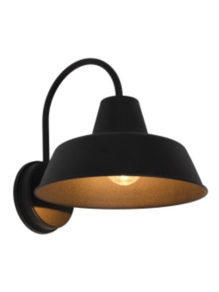 Modern black outdoor wall sconce from Ledvance outdoor lights collection
