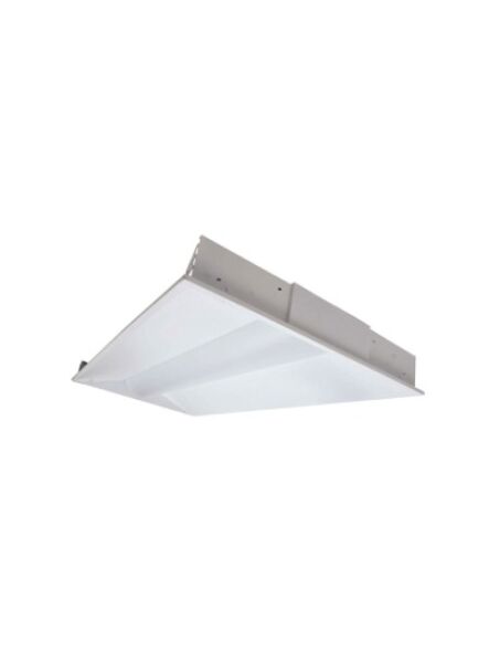 Naturaled energy-efficient 30-watt 2x4 troffer in white structure finish