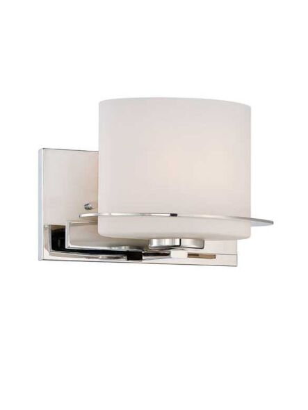 Nuvo Lighting Loren 60-5101 1-Light Polished Nickel Vanity Light