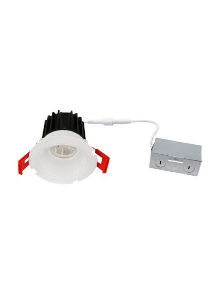 Ortech Slim-Rg2-5CCT 8W 2" White LED Slim Regress Downlight CCT Selectable (3 Prongs)