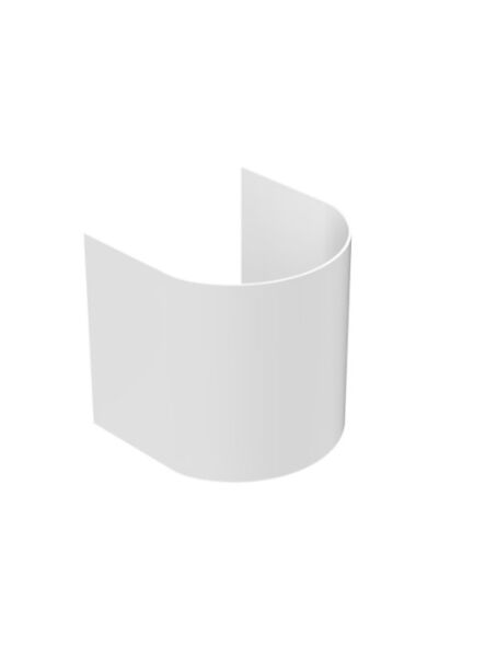 Modern and durable outdoor wall light in matte black finish by Canarm Canada