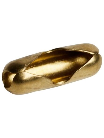 Satco 90-129 Brass Plated Connector for Beaded Chain
