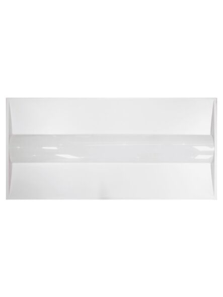 Votatec wattage and CCT selectable troffer light in white structure finish