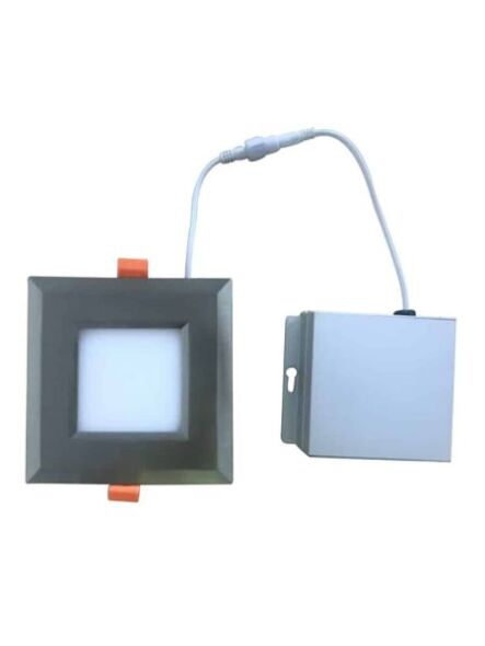 Votatec LSP4002-3way-BN 9W 4" Brushed Nickel LED Slim Square Panel Light CCT Selectable
