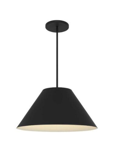 black pendant light
