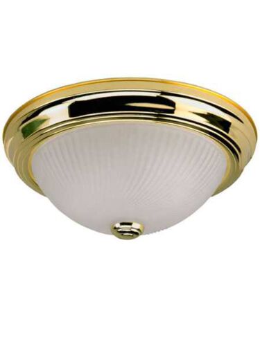 canarm ifm211 bp 2-light polished brass ceiling light