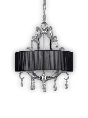 Canarm Crawford 4 Light Chrome Chandelier ICH373A04CH17 (fixturewshade)
