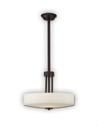 Canarm Quincy 3 Light Oil Rubbed Bronze Chandelier ICH431A03ORB16 (fixturewshade)