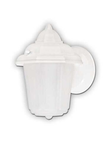 Canarm Outdoor 1 Light White Wall Light IOL1411 (fixturewshade)