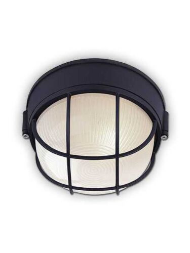 Plafonnier Canarm noir 1 lumière IOL17 BK