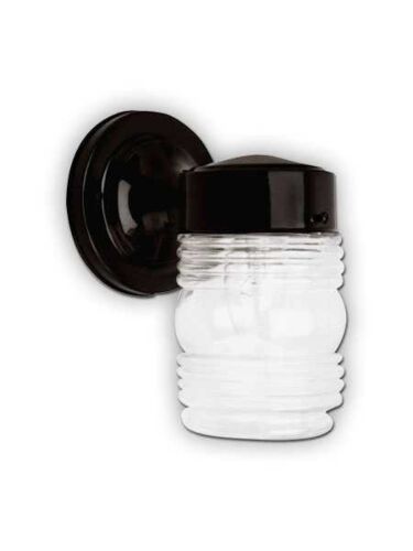 Applique murale extérieur Canarm noire 1 lumière IOL20 BK