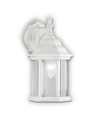 Canarm Outdoor 1 Light White Wall Light IOL4 WH (fixturewshade)
