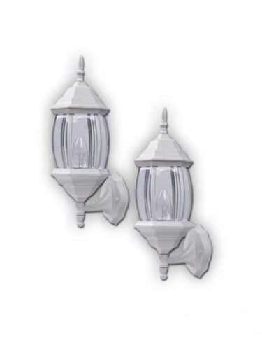 Canarm Outdoor 1 Light White Wall Light IOL73T WH (2-pack) (fixturewshade)