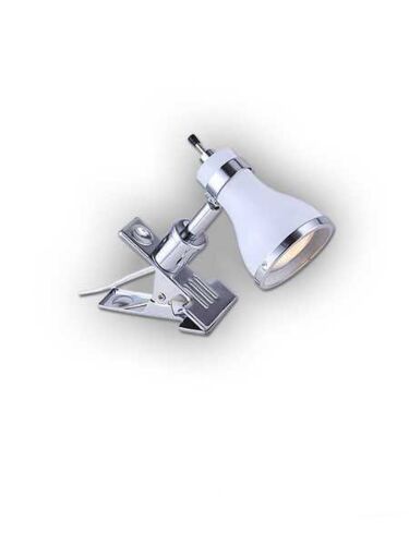 canarm zena 1 light blanc and chrome lamp ipcl580whc