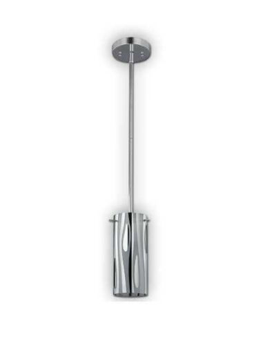 Canarm Kimberly 1 Light Chrome Pendant Light IPL125B01CH (fixturewshade)