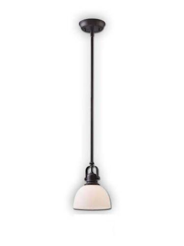 Canarm Rowan 1 Light Oil Rubbed Bronze Pendant Light IPL177B01ORB (fixturewshade)