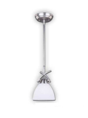 Canarm Paris 1 Light Brushed Pewter Pendant Light IPL252A01BPT (fixturewshade)