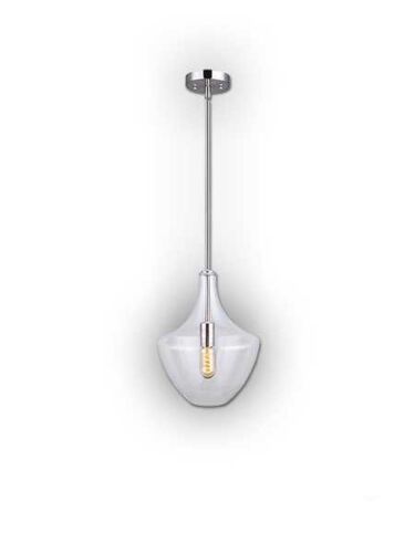 canarm clarkson 1 light brushed nickel pendant light ipl404b01bn