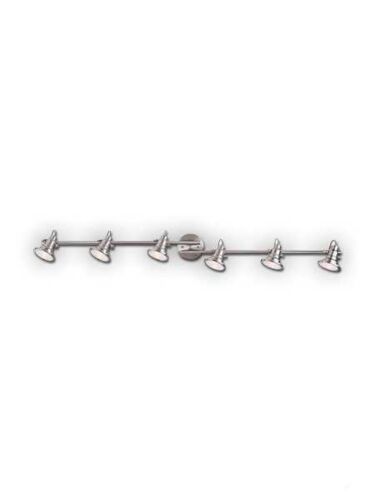 canarm cine 6 lights brushed nickel fixture it631a06bn9