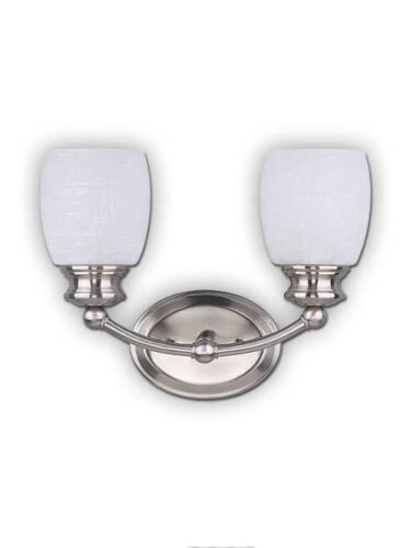 Canarm Palms 2 Light Chrome Wall Light IVL257A02CH (fixturewshade)